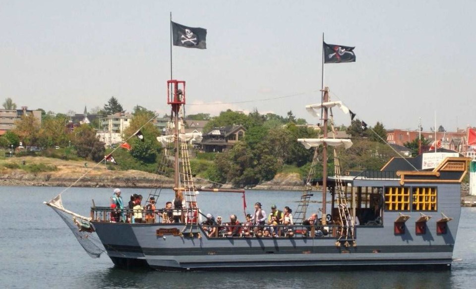 Black Spirit pirate ship