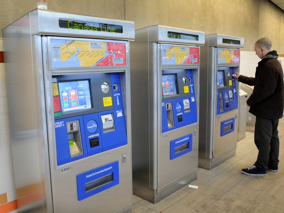 Transit police discovered two credit card skimmers at Compass card vending machines at Vancouver Int