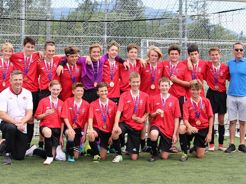 Powell River U14 boys Energy