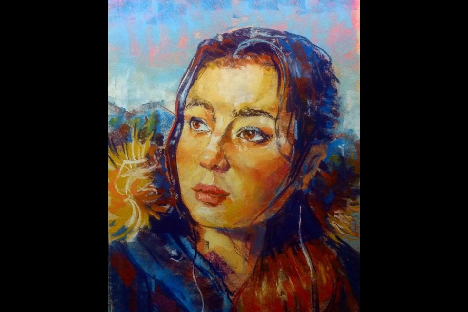 Work by Anna Tsybulnyk will be on display at Burnaby Neighbourhood House's north location in August.