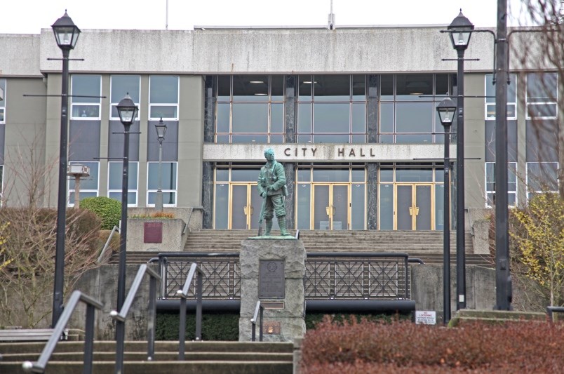 city hall new west