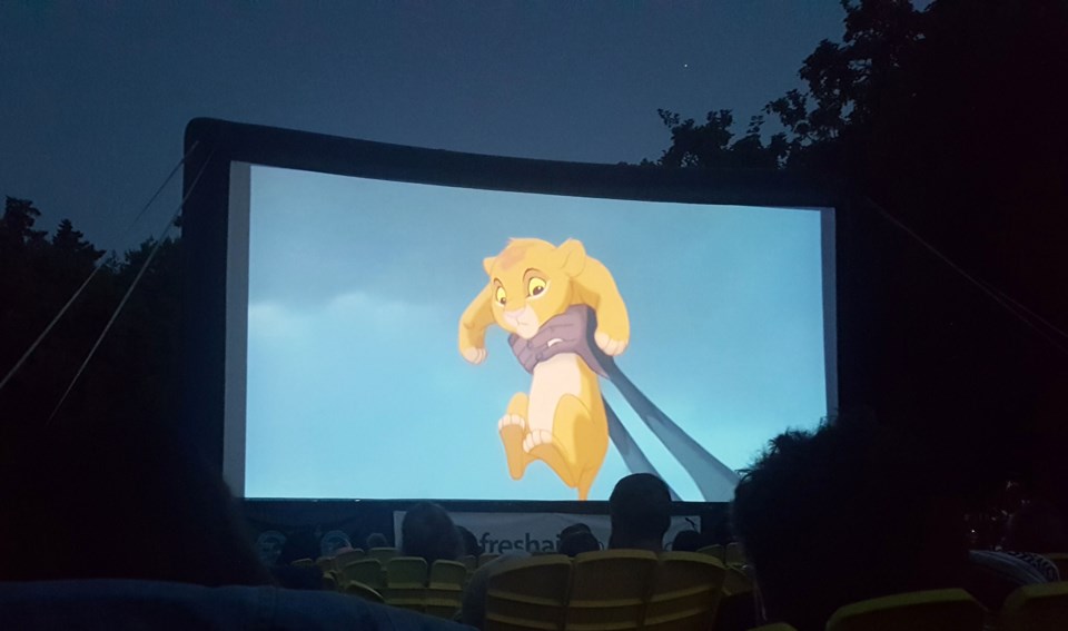The Lion King at the Evo Summer Cinema