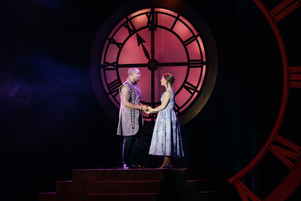 Tré Cotten and Mallory James star in Theatre Under the Stars' Cinderella, onstage at Malkin Bowl until Aug. 18.