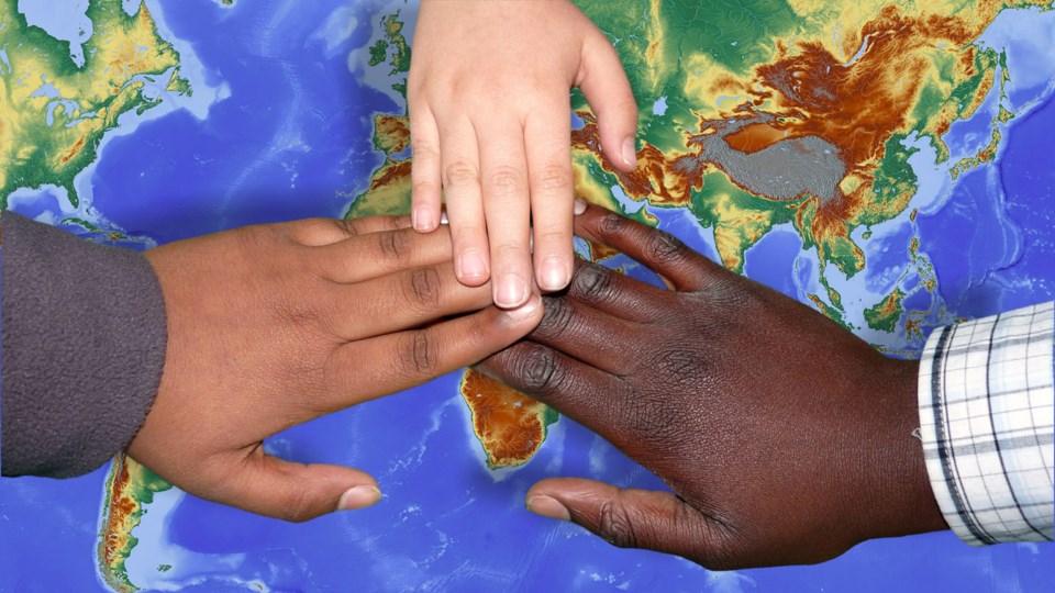 multiracial, children, race, racism, stock photo