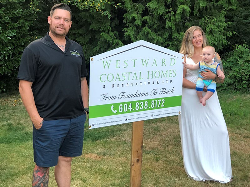 Jeremy and Kimberly Hayward and their seven-month-old son Brady