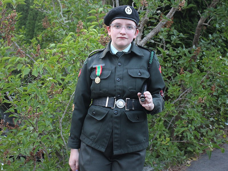 Powell River master warrant officer Elizabeth Gillen