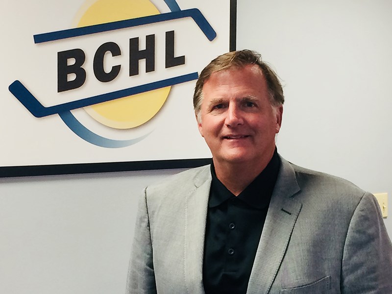 BC Hockey League commissioner Chris Hebb