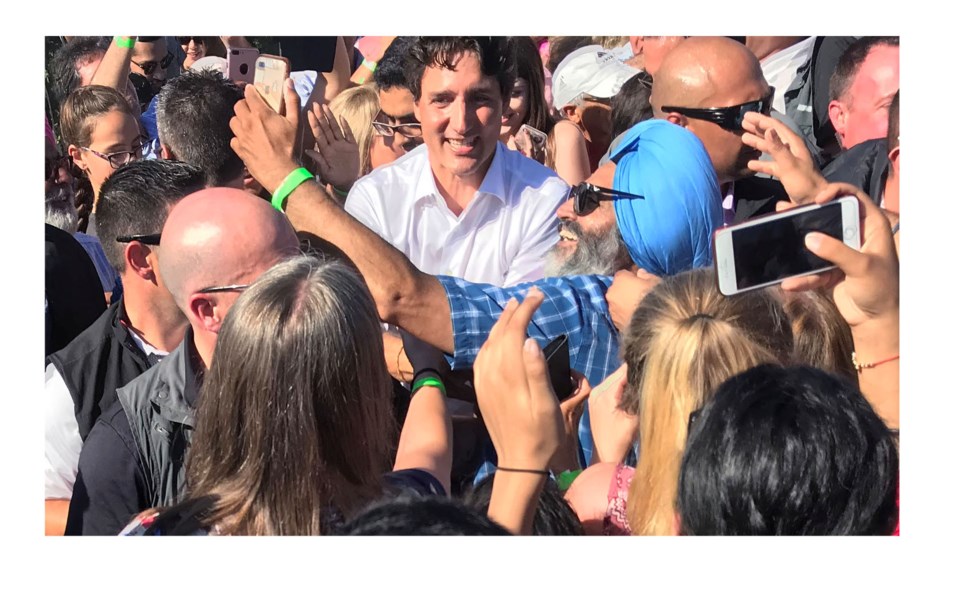 justin trudeau delta