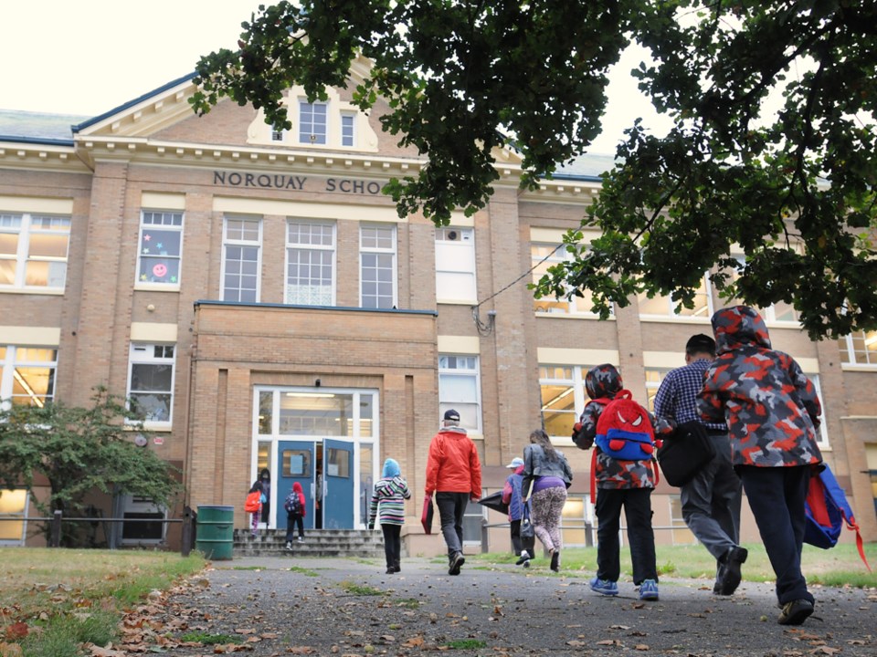 students entering school