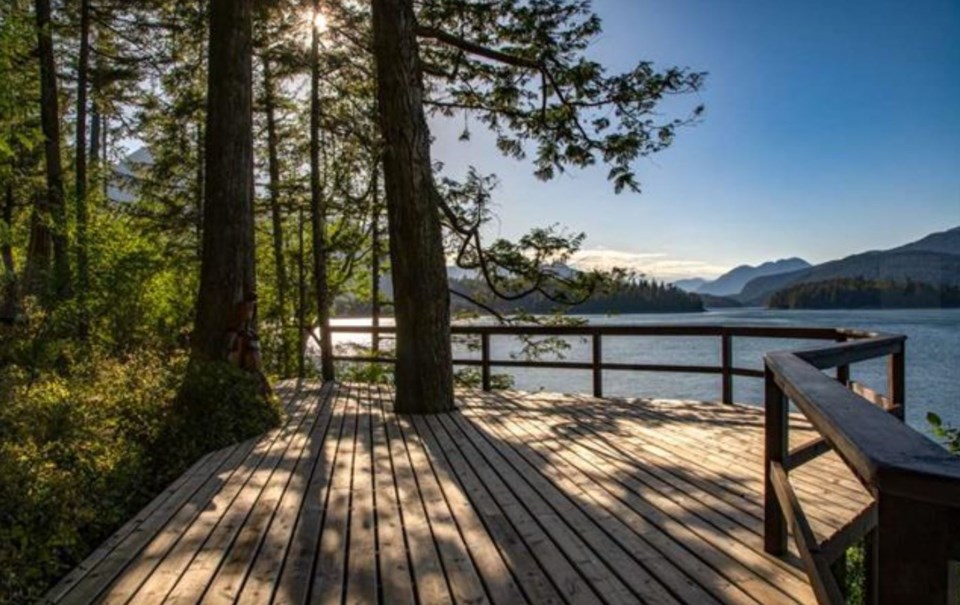 Stuart Island ocean view