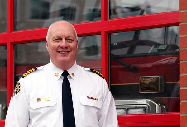 Port Moody fire chief Ron Coulson