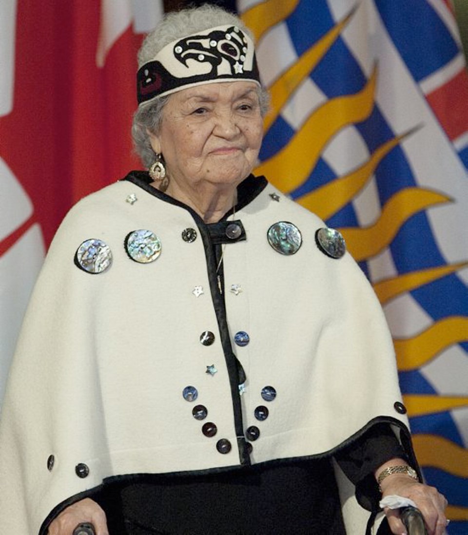 First Nations elder Ellen White