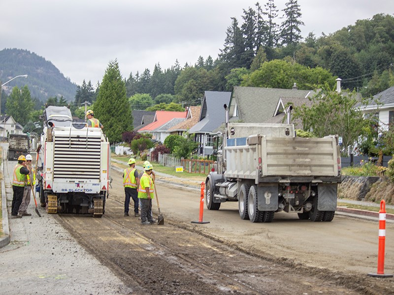 City of Powell River’s pavement management program