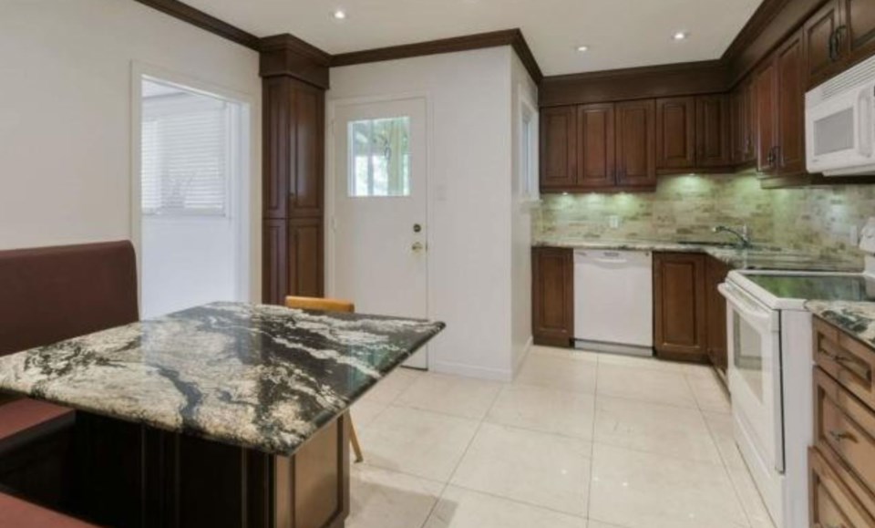 Rob Ford home kitchen