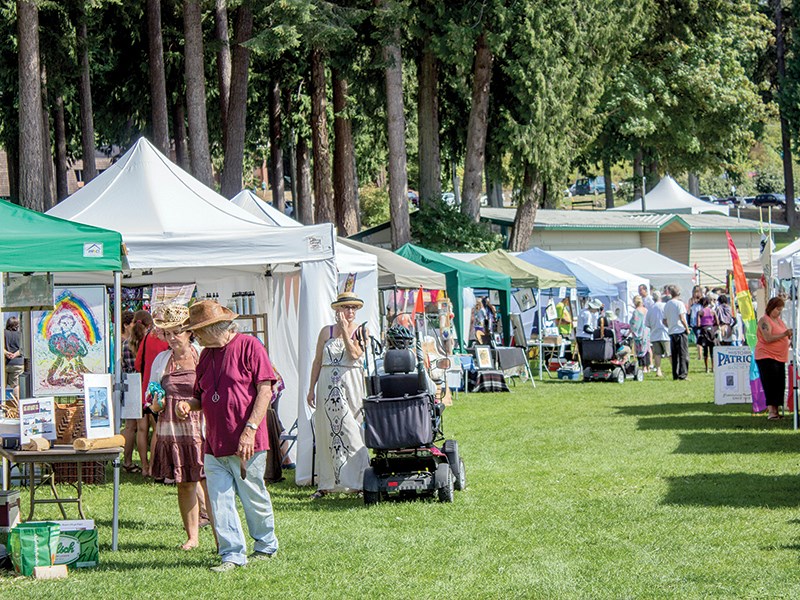 Arts Alive in the Park Powell River