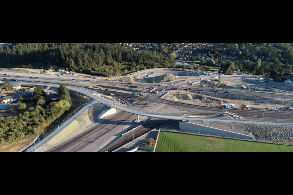 An overview of the McKenzie interchange project as of Friday, Aug. 10, 2018, as officials provided an update on progress and plans.