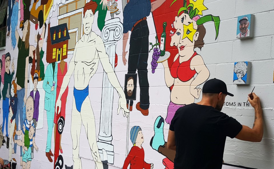 Artists share meaning behind Â鶹´«Ã½Ó³»Mural Festival artwork_1