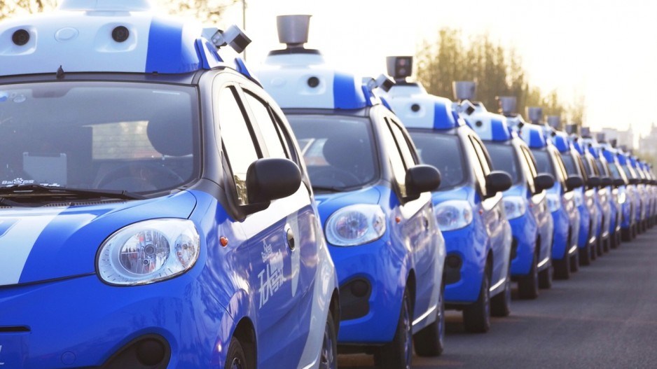 Baidu's driverless car Vancouver