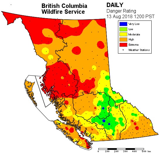 Fire map