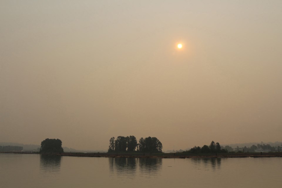 Fraser River, air quality, pollution