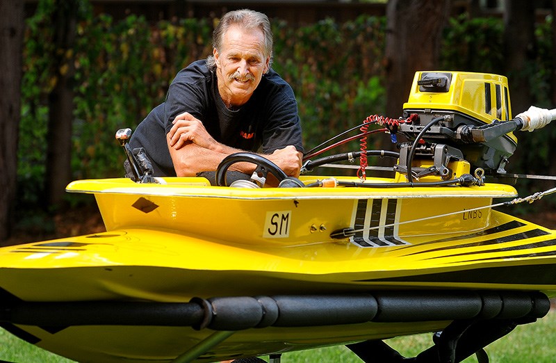 Port Coquitlam's Chris Glenn has been building and racing bathtubs for more than 30 years. He says he was so thrilled to be able to race again at Vancouver's Kits Beach last weekend, he overcame the side effects of his ongoing treatment for prostate cancer to be able to skipper his little yellow bathtub.