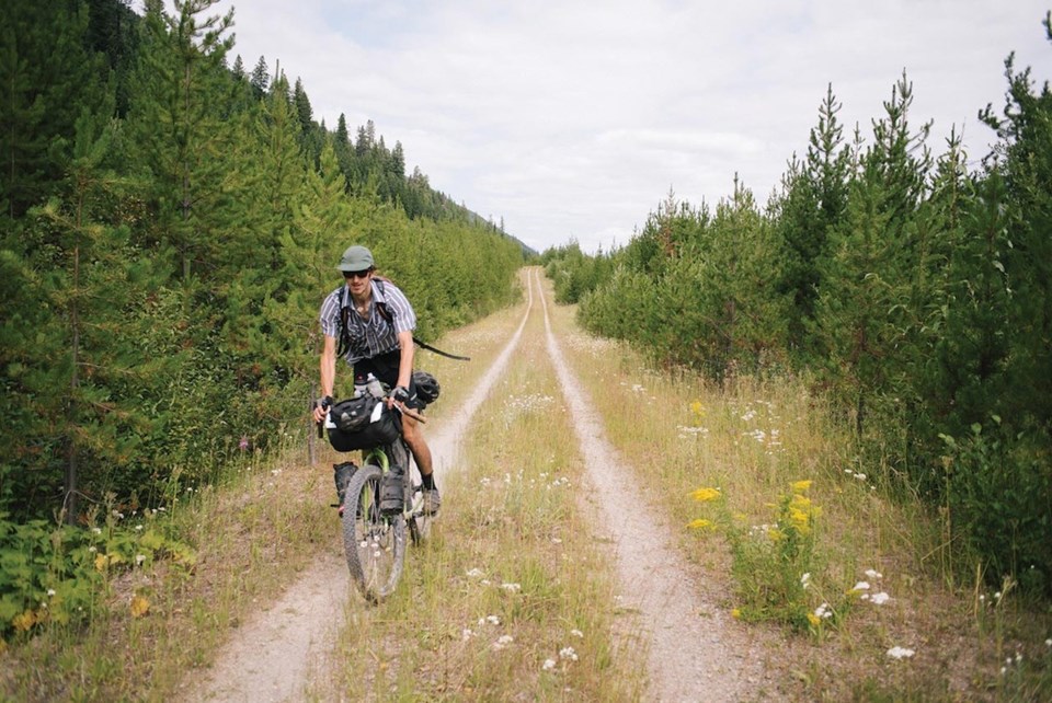 Pat Valade bikepacking Golden Ears