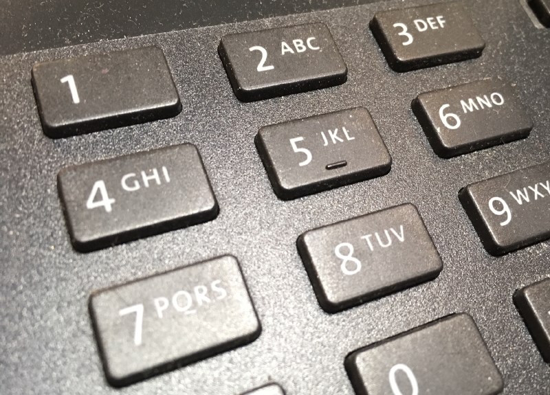 Photo - phone keypad