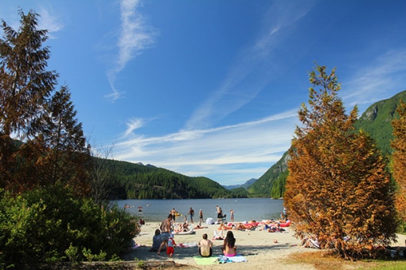 Buntzen Lake.