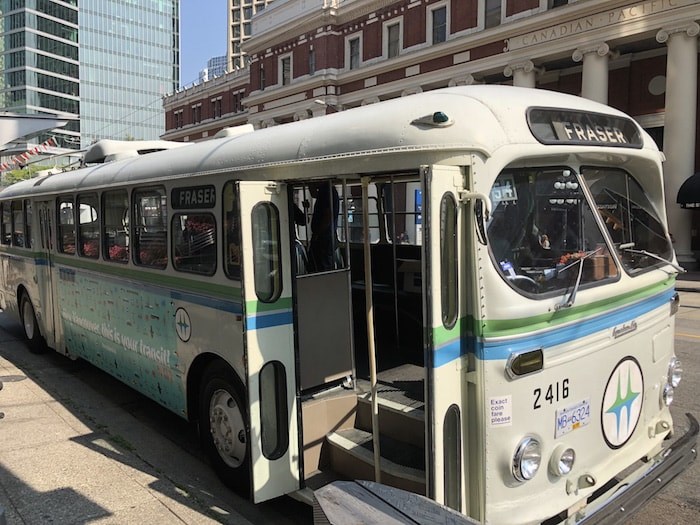 This circa-1954 Brill bus was one of the last built by the company, and it ran on the streets and via the trolley wires of Vancouver until 1984. Photo Lindsay William-Ross