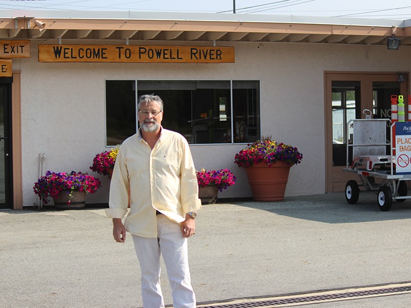 City of Powell River mayor Dave Formosa