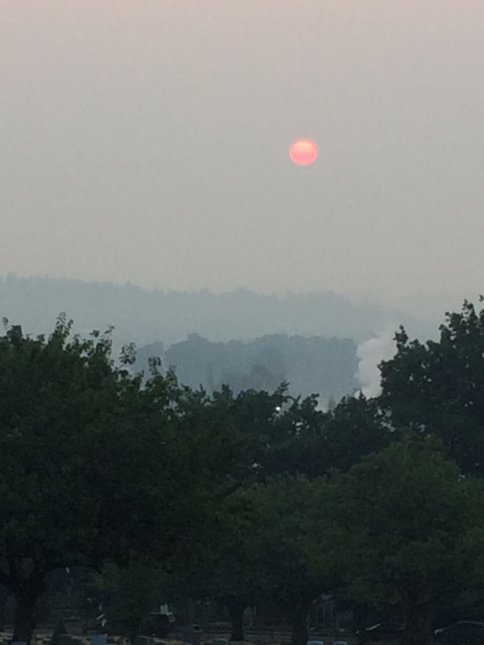 sunrise, air quality, haze