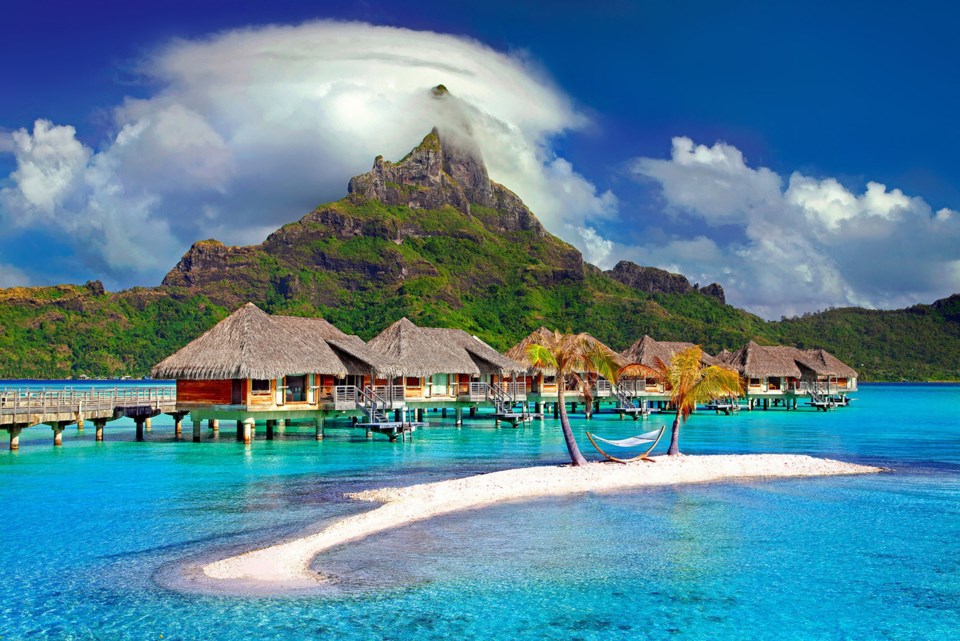 Bora Bora, stock photo