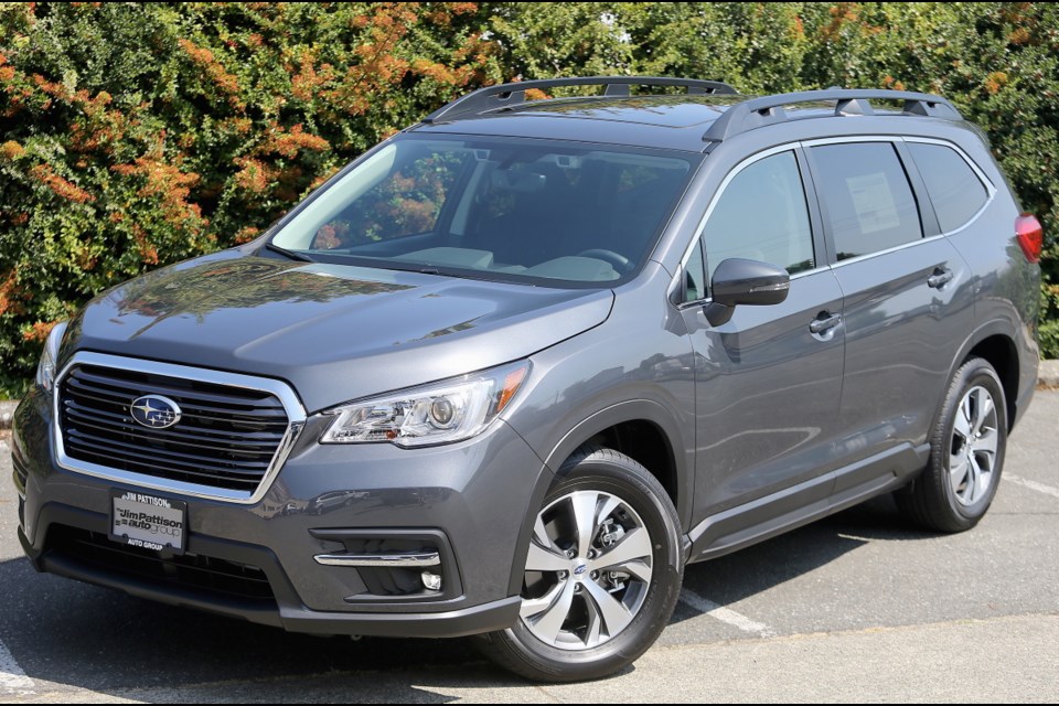 VICTORIA, B.C.: August, 17, 2018 - Photos of the 2019 Subaru Ascent. VICTORIA, B.C. August 17, 2018. (ADRIAN LAM, TIMES COLONIST). For Drive story by Pedro Arrais.