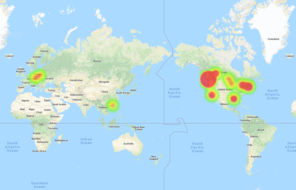 Heat map