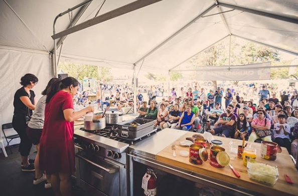 Richmond World Festival culinary stage