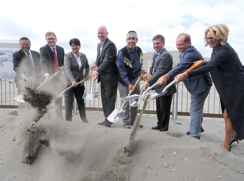 wastewater groundbreaking