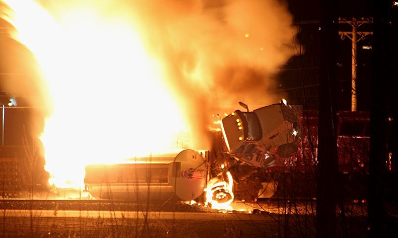 cp rail fire