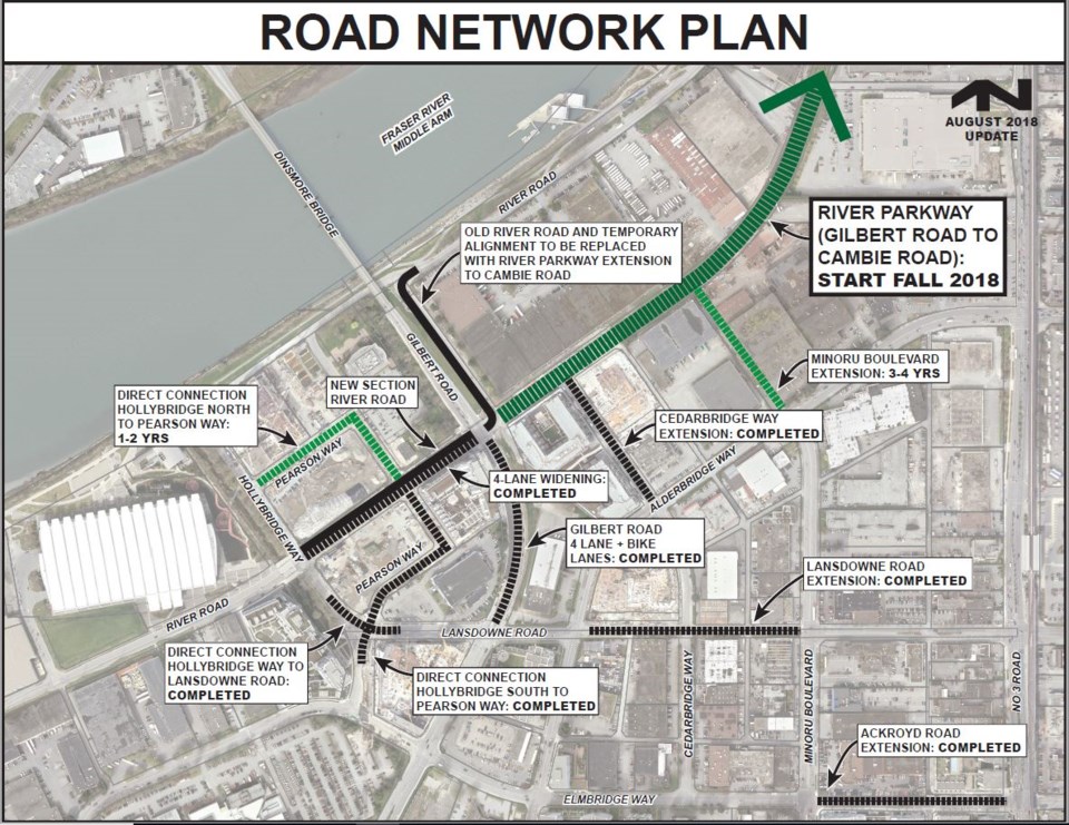 River Parkway map