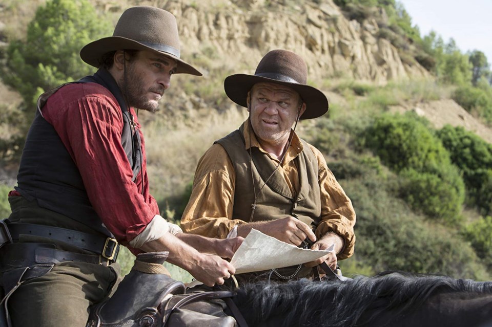 Joaquin Phoenix and John C. Reilly star in The Sisters Brothers at VIFF.