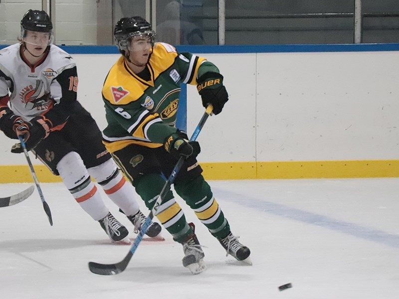 Powell River Kings defender Matt Rickard