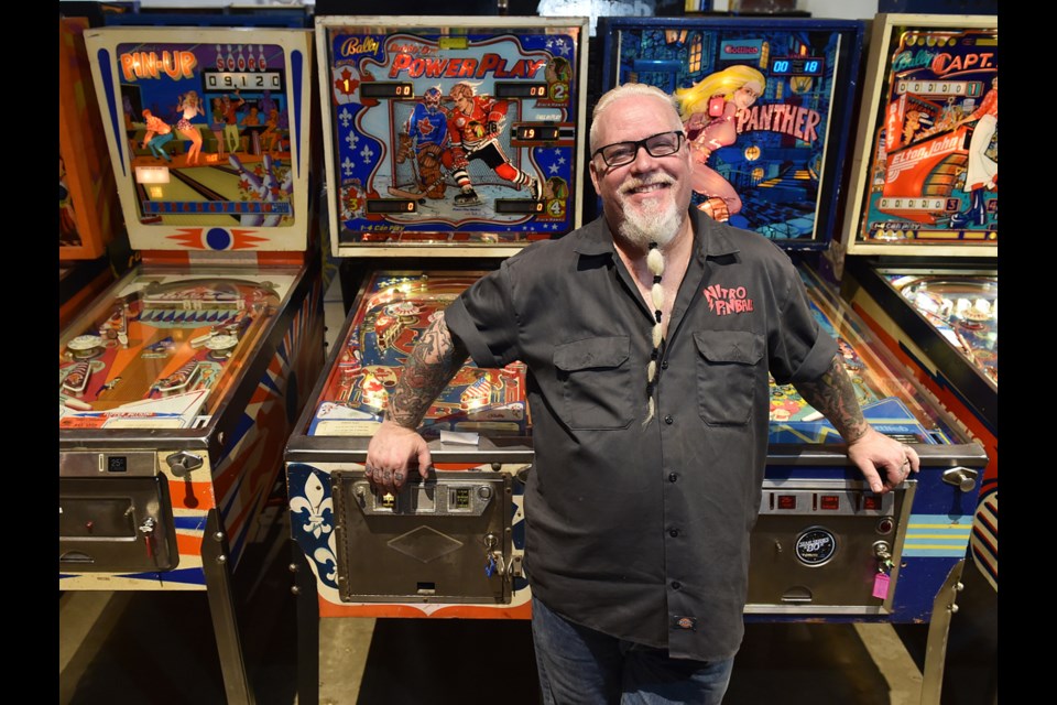 Vancouver Flipout Pinball Expo organizer Tommy Floyd expects at least 1,500 people to attend this weekend's festivities at the Roundhouse.