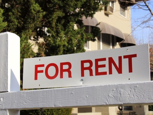 Rent sign