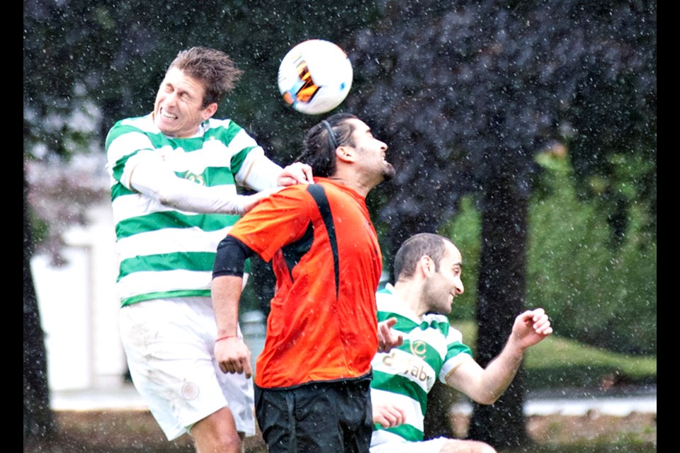 West Coast blanked Club Ireland Celtic 2-0 in RASA Division One action Sunday at South Arm Park.