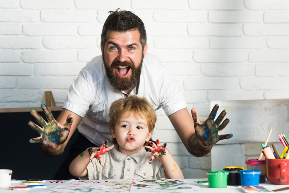 iStock, kid and parent art, family art, kids art