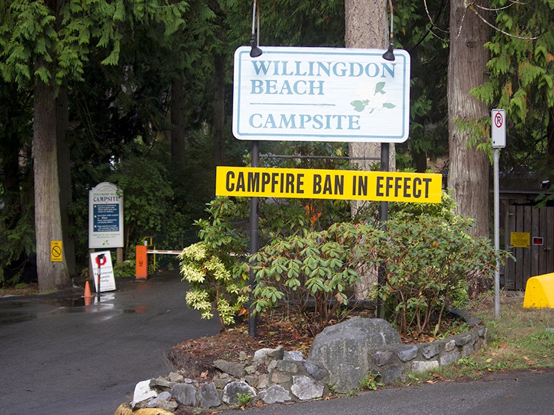 Willingdon Beach Campsite in Powell River