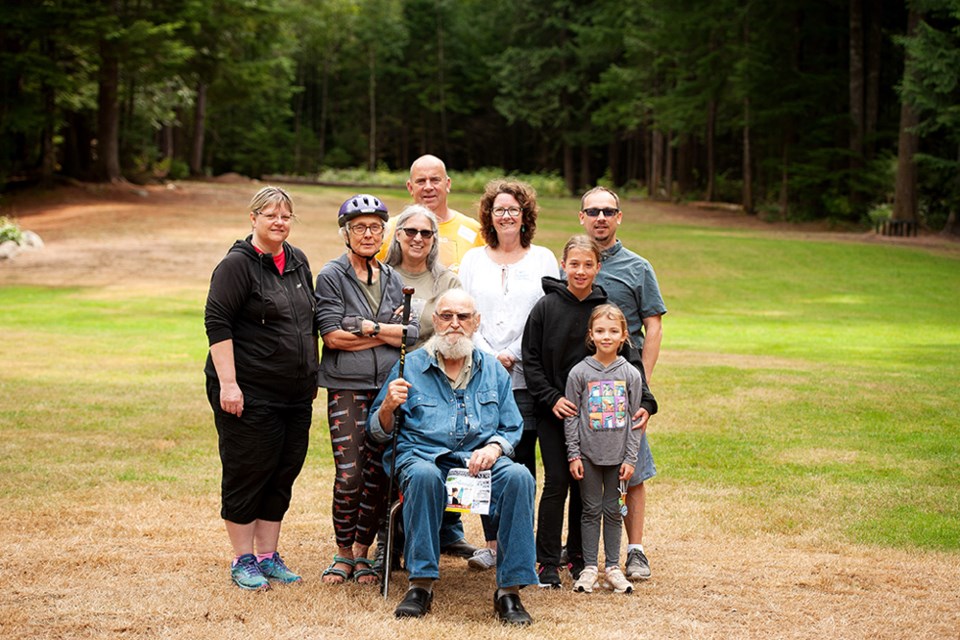 Volunteers and board members for the Brackendale Farmers Institute hold a picnic and volunteer drive.