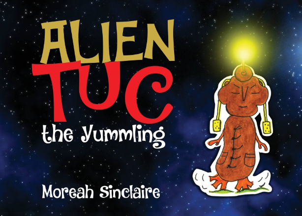 The latest book by Richmond author Moreah Sinclaire is about an alien who tries to steal earth's chocolate.