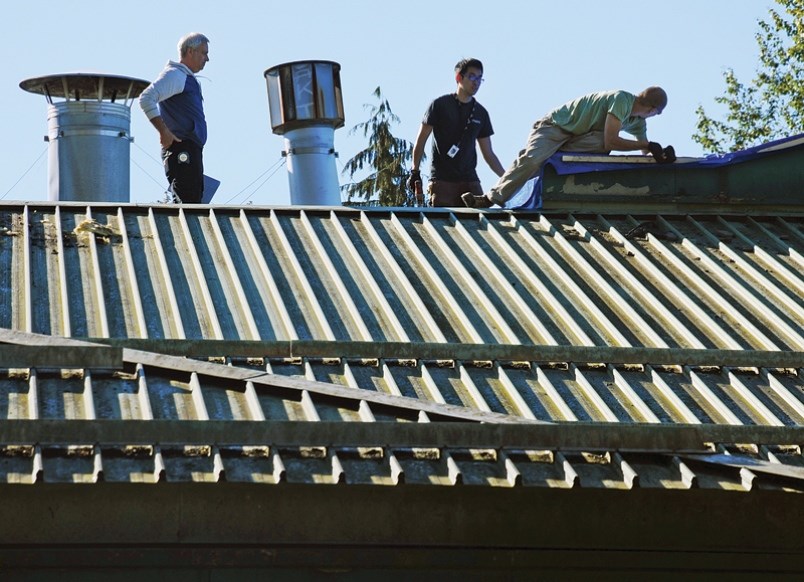 Dorothy Lynas roof repair
