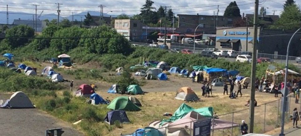 Nanaimo tent city