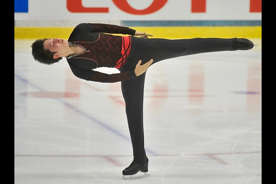 Connaught's own Micah Lynette turned in an excellent short program on Thursday at the ISU Junior Grand Prix at Minoru Arenas. The competition continues today and tomorrow.
